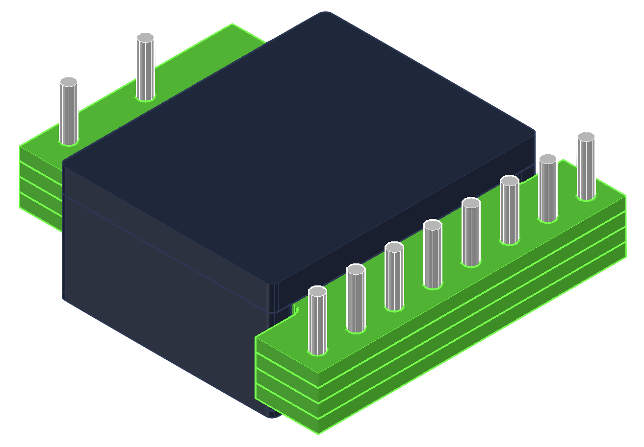 ELT22R1 planar transformer
