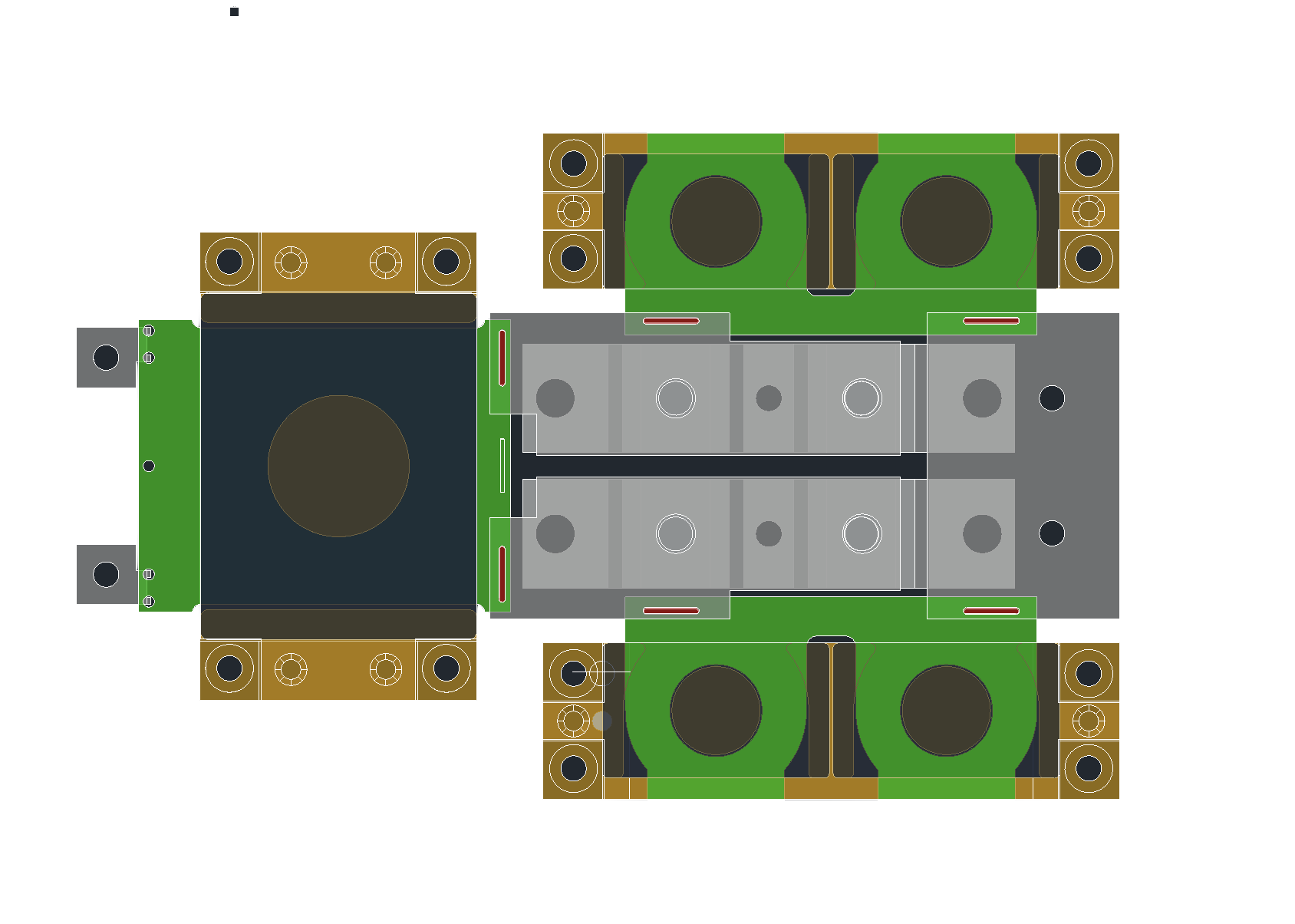 R41 planar transformer
