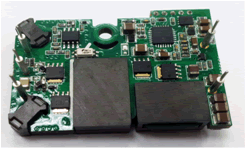 Embedded planar magnetics